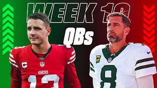 Start Em Sit Em QBs Week 10 [upl. by Neahs]