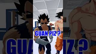 GOKU Y VEGETA VISITAN OTRO UNIVERSO dragonball vegeta goku dragonballsuper dragonballz [upl. by Daloris362]