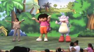 Great America Dora amp Meet the Nicktoons show [upl. by Rakabuba]