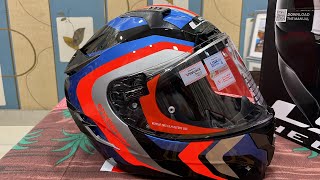 Chapter 12  Unboxing of LS2 Helmet  Challenger series  FF 327 [upl. by Gitel409]