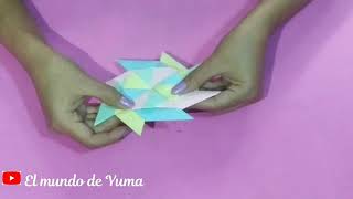 Rehilete de papel origami [upl. by Zerimar]