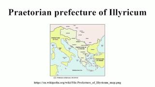 Praetorian prefecture of Illyricum [upl. by Nunciata]