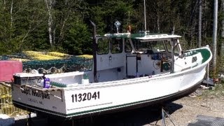 Lobster Boat RestorationReady For Launch [upl. by Medor628]