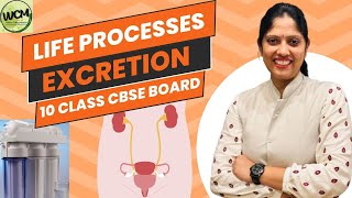 Life Processes Excretion  10th CBSE Board  White Collar Mentor [upl. by Milo]