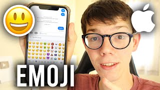 How To Add Emoji Keyboard On iPhone  Full Guide [upl. by Solorac]