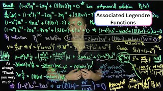 The Associated Legendre Equation [upl. by Anot]