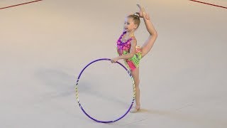 Gimnastyka artystyczna Mała Olimpiada Gdynia 2018  Finał obręcz [upl. by Arden]