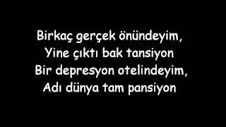 Norm Ender  Depresyon Oteli  Lyrics [upl. by Eerazed210]