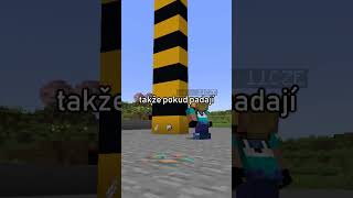 Odpor vzduchu v Minecraftu 😮 [upl. by Ednalrim]