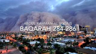 Baqarah 284286 By Abdul Rahman Al Sudais [upl. by Gisela261]