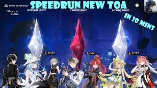 SPEEDRUNNING NEW TOA in 20 MINUTES  Wuthering Waves 13 [upl. by Spurgeon]