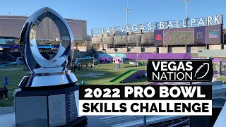 2022 NFL Pro Bowl Kicks Off with Skills Challenge [upl. by Fabi]