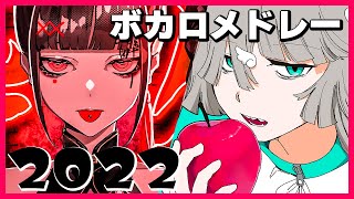 【2022年】ボカロ人気曲メドレー【作業用BGM】 [upl. by Utimer82]