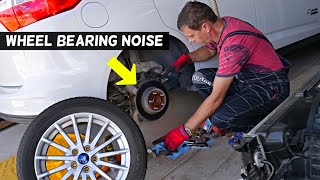 WHAT WHEEL BEARING NOISE SOUNDS LIKE ON FORD [upl. by Ainorev601]