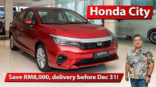 New Honda City facelift  savings of RM8000 plus quick delivery [upl. by Godewyn]