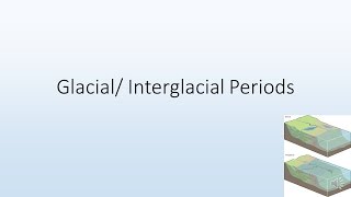 GlacialInterglacial Periods Quiz GCSE Geography AQA A [upl. by Martina196]