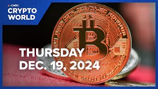 Bitcoin falls below 100K after Fed signals fewer rate cuts in 2025 CNBC Crypto World [upl. by Jereme]