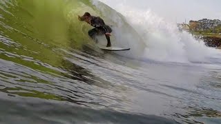 Surfing California  GoPro Raw Footage [upl. by Morvin]