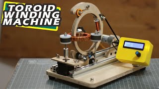 DIY Arduino based Toroid coil winding Machine  Arduino project [upl. by Nashoma]