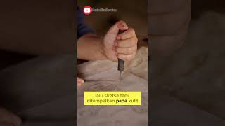 Ternyata Seperti Ini Pembuatan Wayang Kulit [upl. by Leighland]