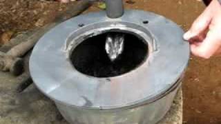 Drip Feed Waste Oil Heater Pan and Lid [upl. by Eloc565]