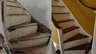 Renovating a 160 year old staircase [upl. by Innob]