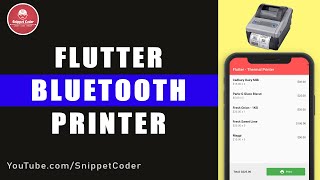 Flutter  Bluetooth Printer  Thermal Printer [upl. by Paule326]