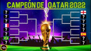 Campeón Mundial Qatar 2022 🏆  Predicción y Análisis [upl. by Sualakcin760]