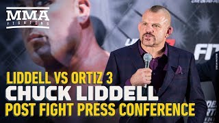 BEEF CHUCK LIDDELL VS TITO ORTIZ 3 FULL PRESS CONFERENCE AND HEATED FACE OFF [upl. by Zuzana]