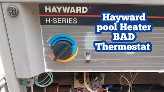 Hayward HSeries Model H250 Millivolt Pool Heater Troubleshooting Wont light Burners pilot works [upl. by Woodcock]