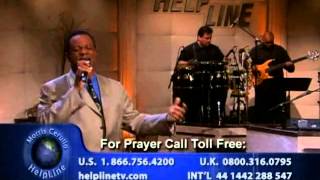 Larnelle Harris Famed Gospel Singer sings quotLook at Your Handsquot on Helpline TV [upl. by Leno]