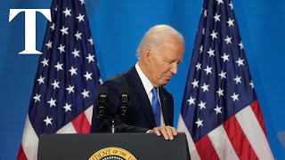 Biden makes string of gaffes in crucial press conference [upl. by Wehttan]