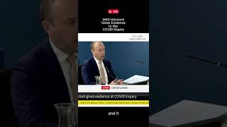 Matt Hancock gives evidence at the Covid enquiry [upl. by Atel679]