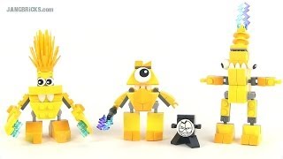 LEGO Mixels review  Series 1 Electroids Teslo Volectro AND Zaptor [upl. by Oileve]