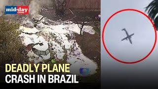 Brazil Plane Crash Eyewitness narrate heartwrenching details of moments before plane crash [upl. by Asirb]