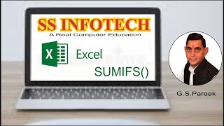 SUMIFS Formula in Excel SUMIFS Function in Excel SUMIFS [upl. by Sven]