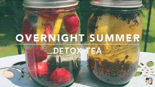 DIY Overnight DETOX TEA Recipes 2015 [upl. by Anilag]