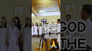 To God Be The Glory christiansongs youtubeshorts shorts song elshaddai viral music vlog [upl. by Oiraved929]