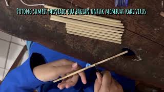 Video biologi kelompok 1membuat struktur virus [upl. by Vena]