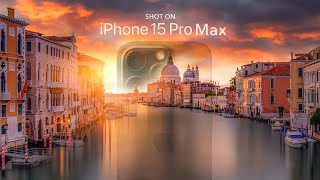 iPhone 15 Pro Max  VENICE Cinematic 4K Video [upl. by Leschen]