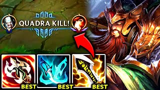 TRYNDAMERE TOP CAN 1V9 WITH YOUR EYES 100 CLOSED S TIER  S14 Tryndamere TOP Gameplay Guide [upl. by Nylloh602]