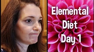 Elemental Diet SIBO Diary Day 1  Lisa Monoson [upl. by Robinia495]