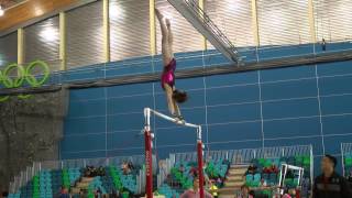 Norah Flatley  Uneven Bars  2014 Pacific Rim Championships  Podium Training [upl. by Elyl749]