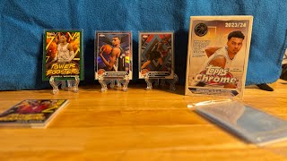 202324 Topps Chrome Basketball Review  WEMBY PULL 🤯 Insane Box 📌 [upl. by Mcallister119]