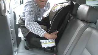 Car Seat Installation Evenflo Titan 5 Front Facing [upl. by Erl]