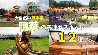 【熊本観光】子供におすすめの遊び場と自然を満喫♪阿蘇の子連れスポット紹介★ [upl. by Hassi197]