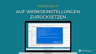 Auf Werkseinstellungen zurücksetzen Windows 11 [upl. by Ynes206]