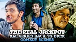 The Real Jackpot All Series Back To Back Comedy Scenes  Gopichand Gautham Karthik Ali [upl. by Charline]