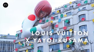 Louis Vuitton x Yayoi Kusama in Paris Everything You Should Know  Parisian Vibe [upl. by Annnora488]