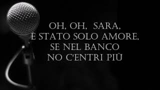 SARA✔ANTONELLO VENDITTI 🎤CON TESTO with lyrics♫♫  1978 [upl. by Jegger]